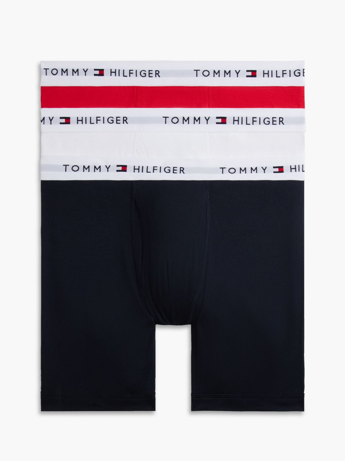 Cotton Classics Boxer Brief 3-Pack — Red
