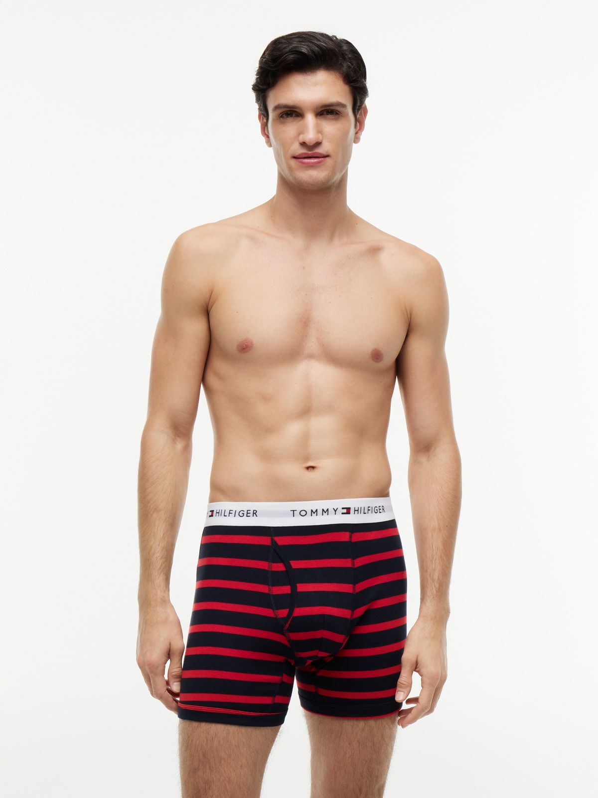 Cotton Classics Boxer Brief 3-Pack — Lava
