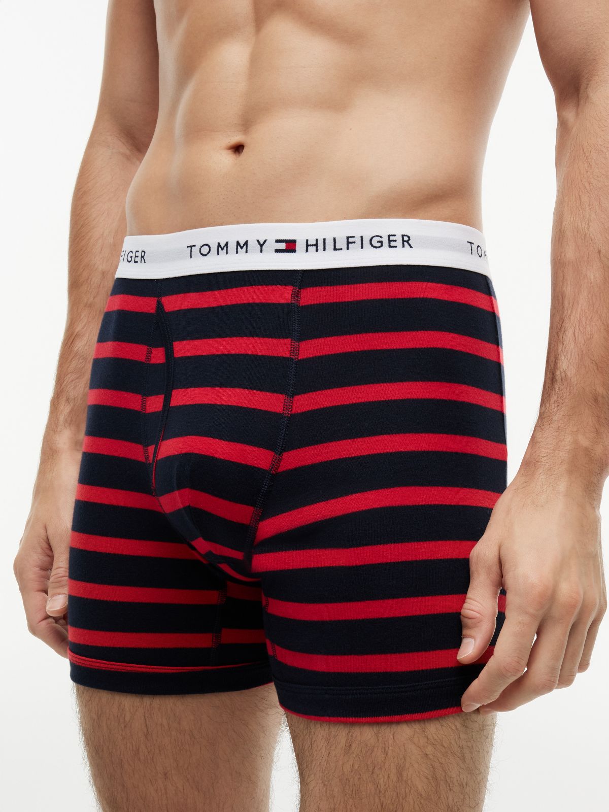 Cotton Classics Boxer Brief 3-Pack — Lava