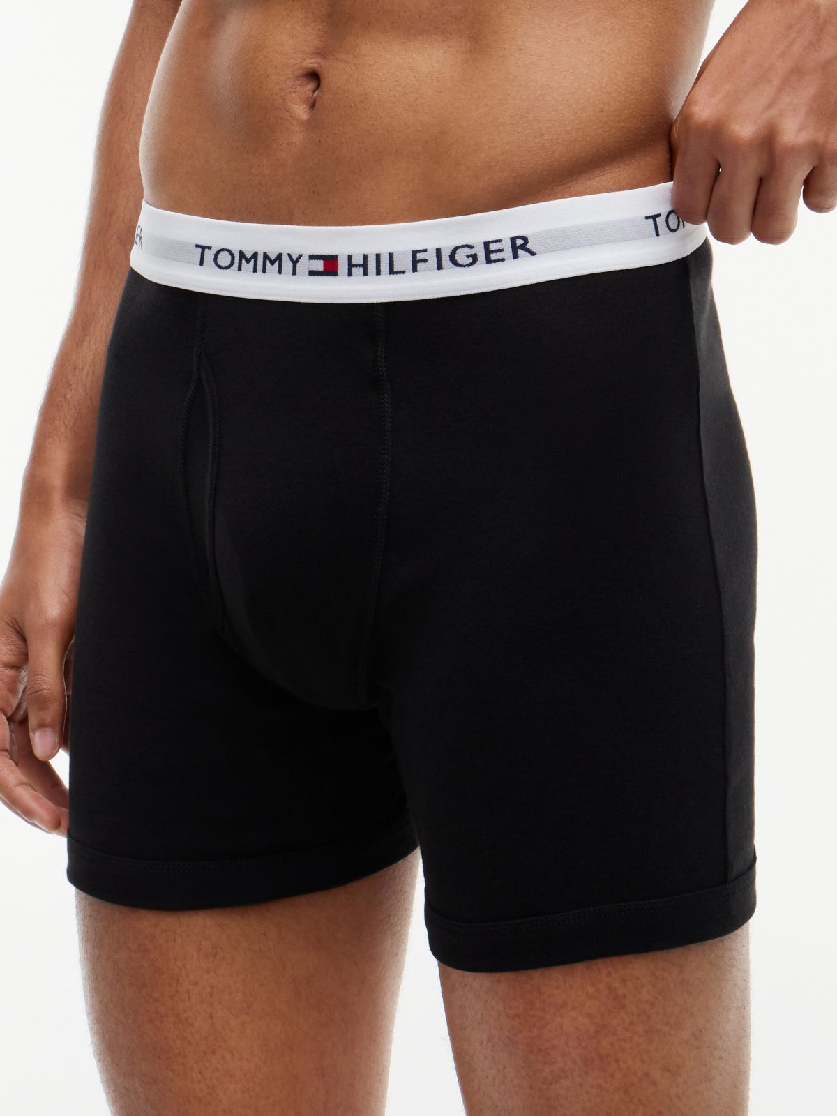 Cotton Classics Boxer Brief 5-Pack — Black