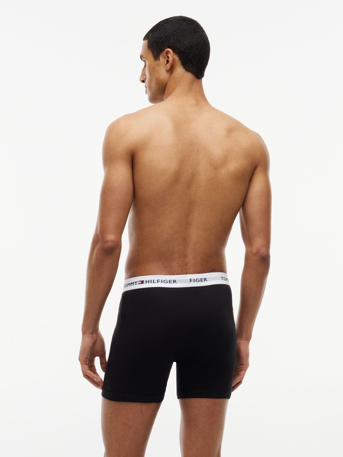 Cotton Classics Boxer Brief 5-Pack — Black