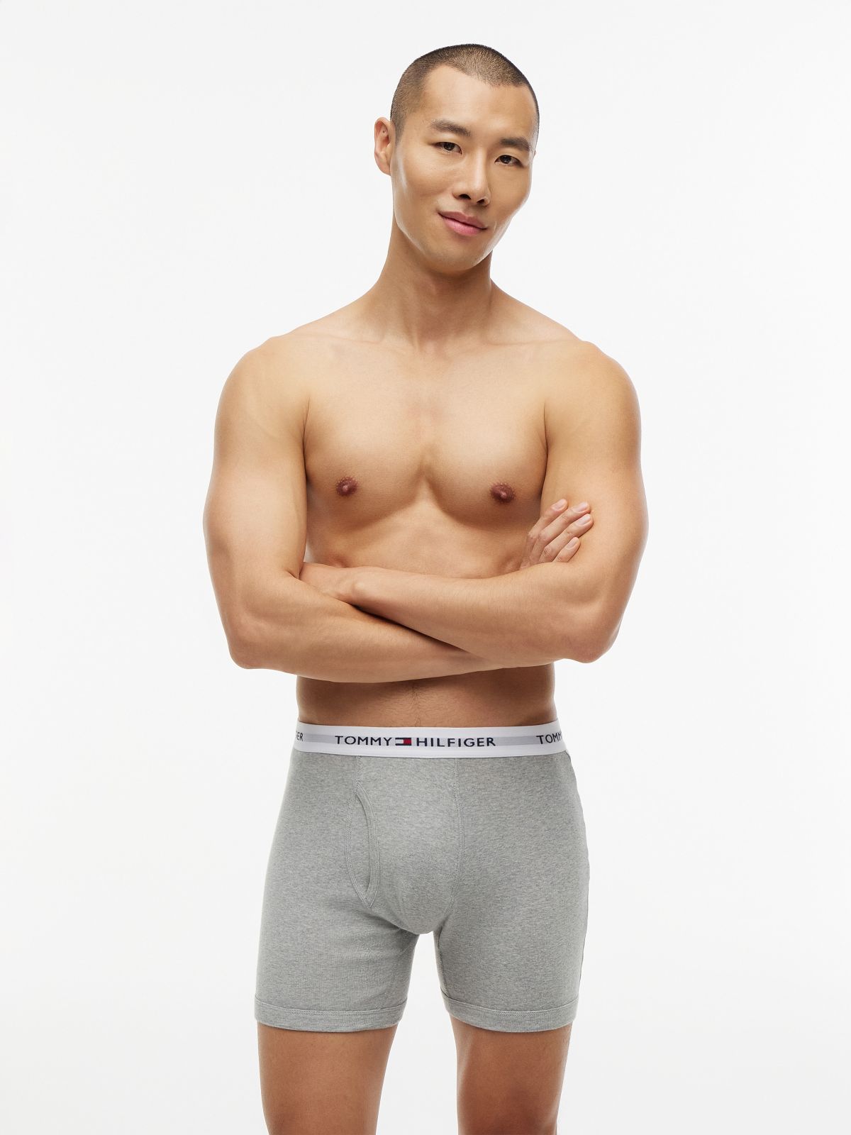 Cotton Classics Boxer Brief 5-Pack — Storm