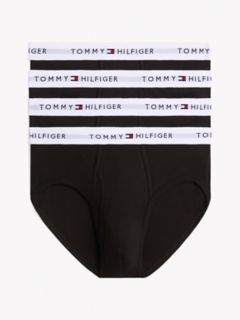 Cotton Classics Brief 4-Pack — Black 1