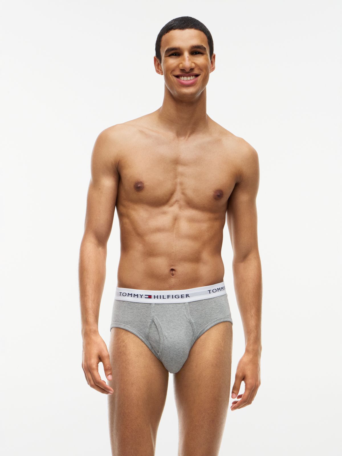 Cotton Classics Brief 4-Pack — Grey Multi