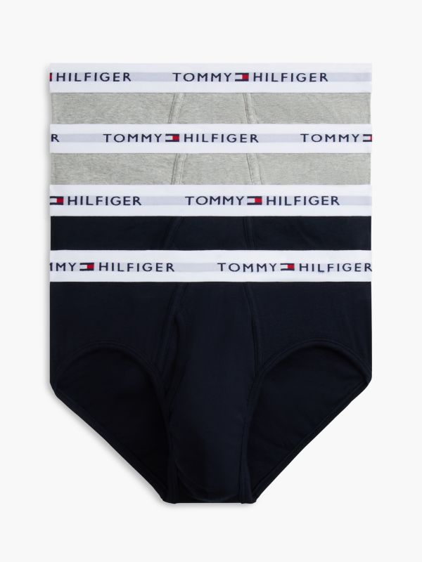 Cotton Classics Brief 4-Pack — Grey Multi