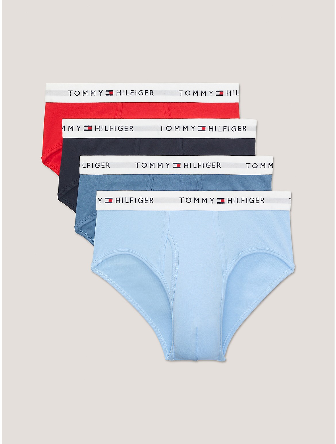 Shop Tommy Hilfiger Cotton Classics Brief 4 In Stonehedge