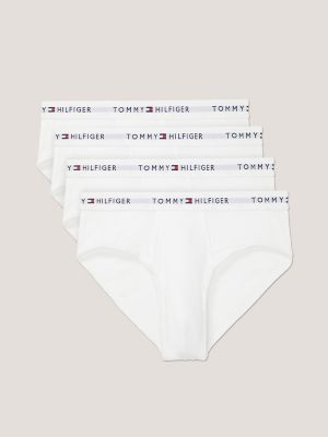 4 Tommy Hilfiger Briefs Cotton Pack Men's Underwear Classic Fit NWT $42 