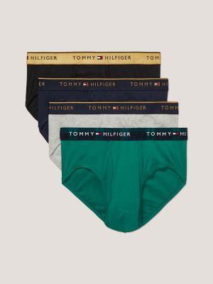 TOMMY HILFIGER MEN'S CLASSIC COTTON BRIEF 4-PACK CHOOSE COLORS & SIZE NWT