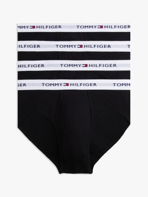 Cotton Classics Brief 4-Pack, Black