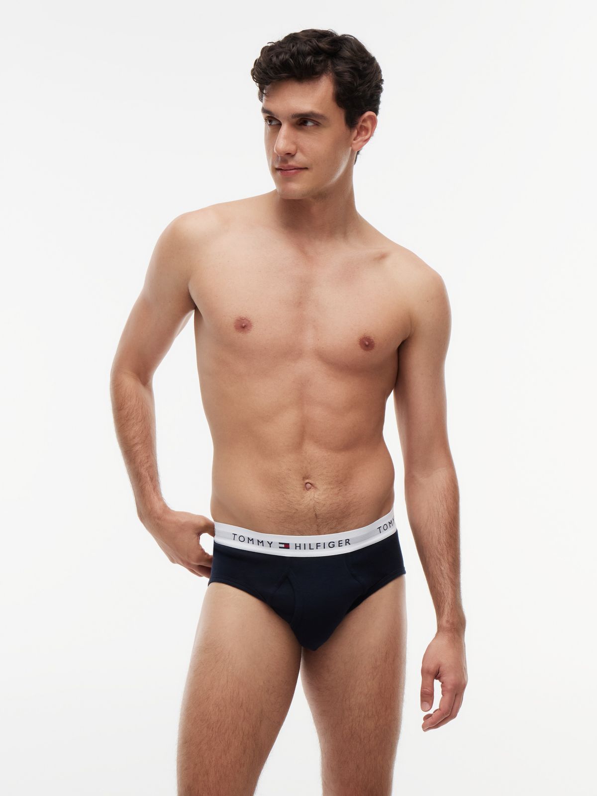 Cotton Classics Brief 4-Pack — Grey Multi