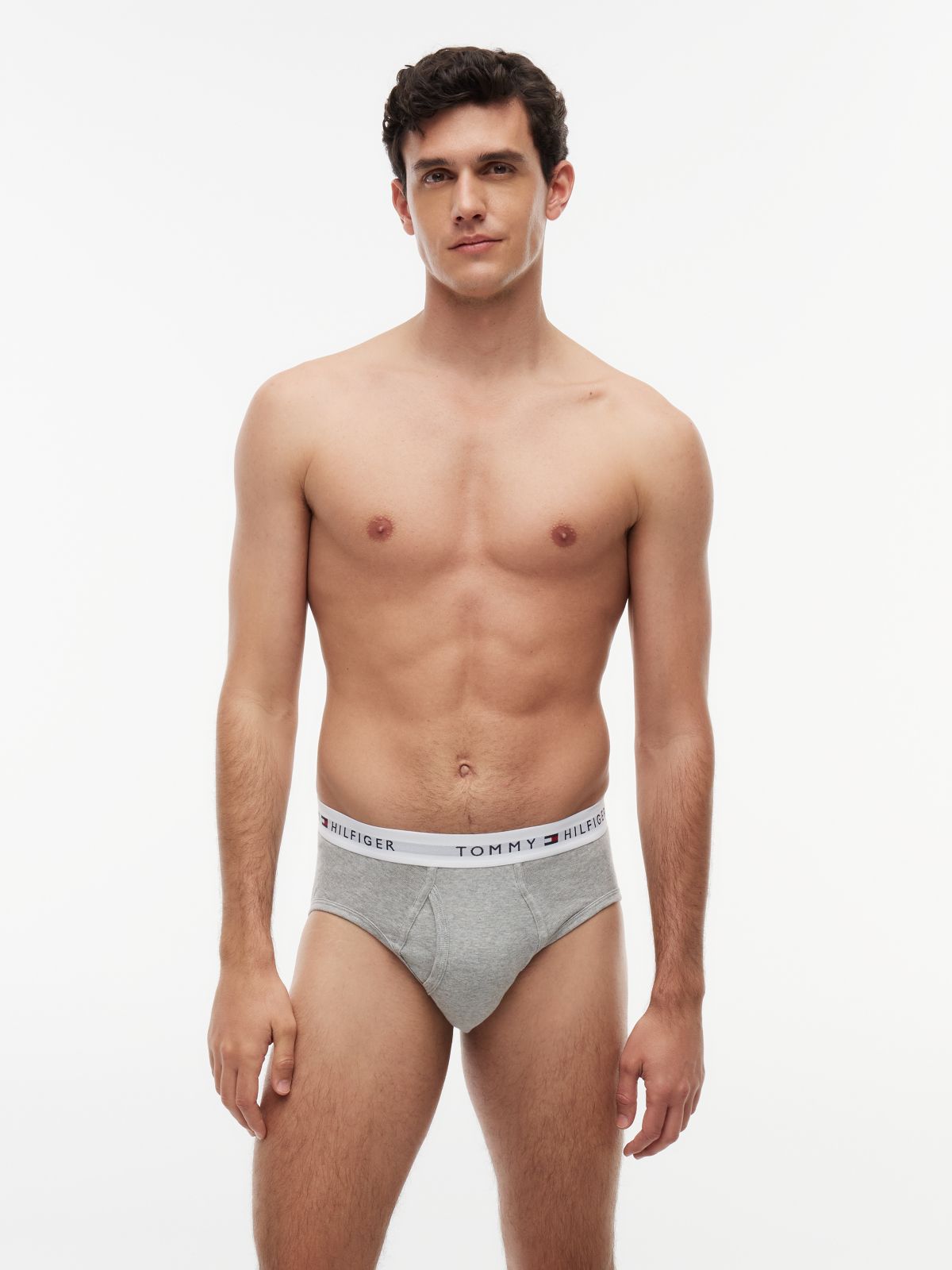 Cotton Classics Brief 4-Pack — Grey Multi