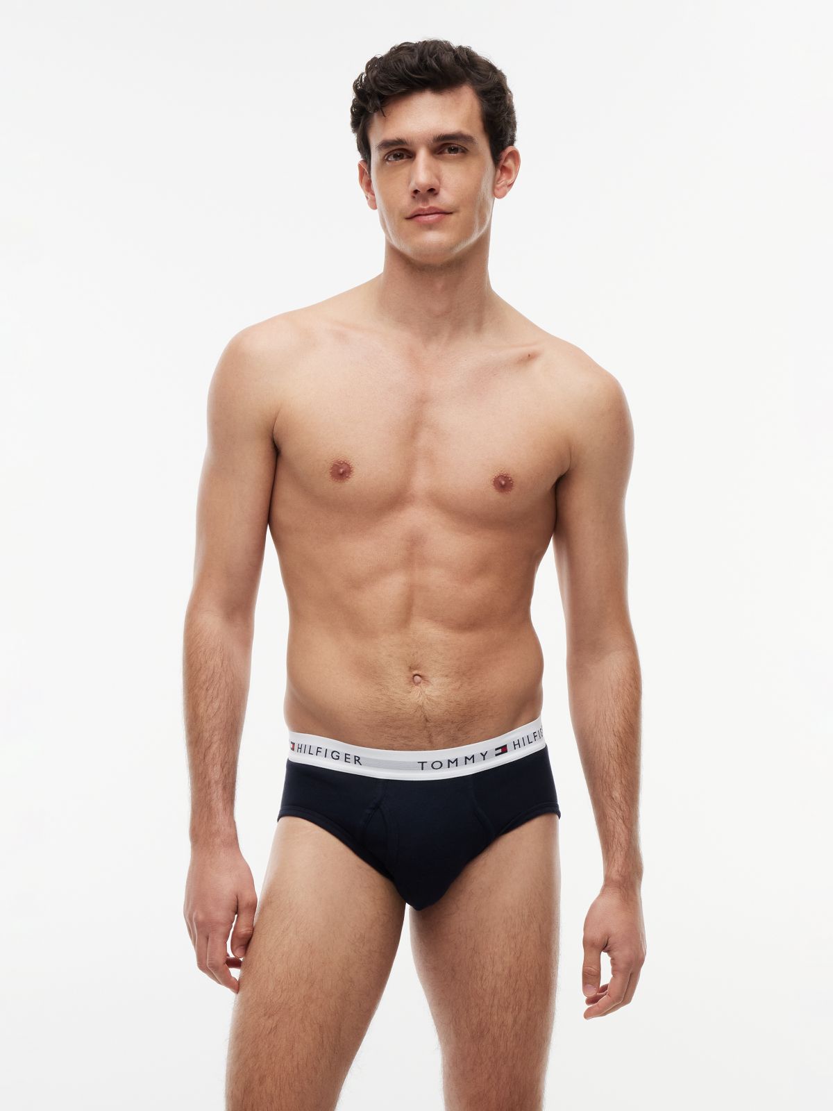 Cotton Classics Brief 4-Pack — Blue Wave