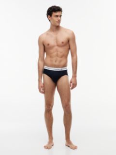 Cotton Classics Brief 4-Pack — Blue Wave 3