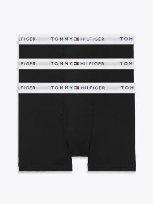 Tommy Hilfiger Men's Boxer Brief 3-Pack - Black