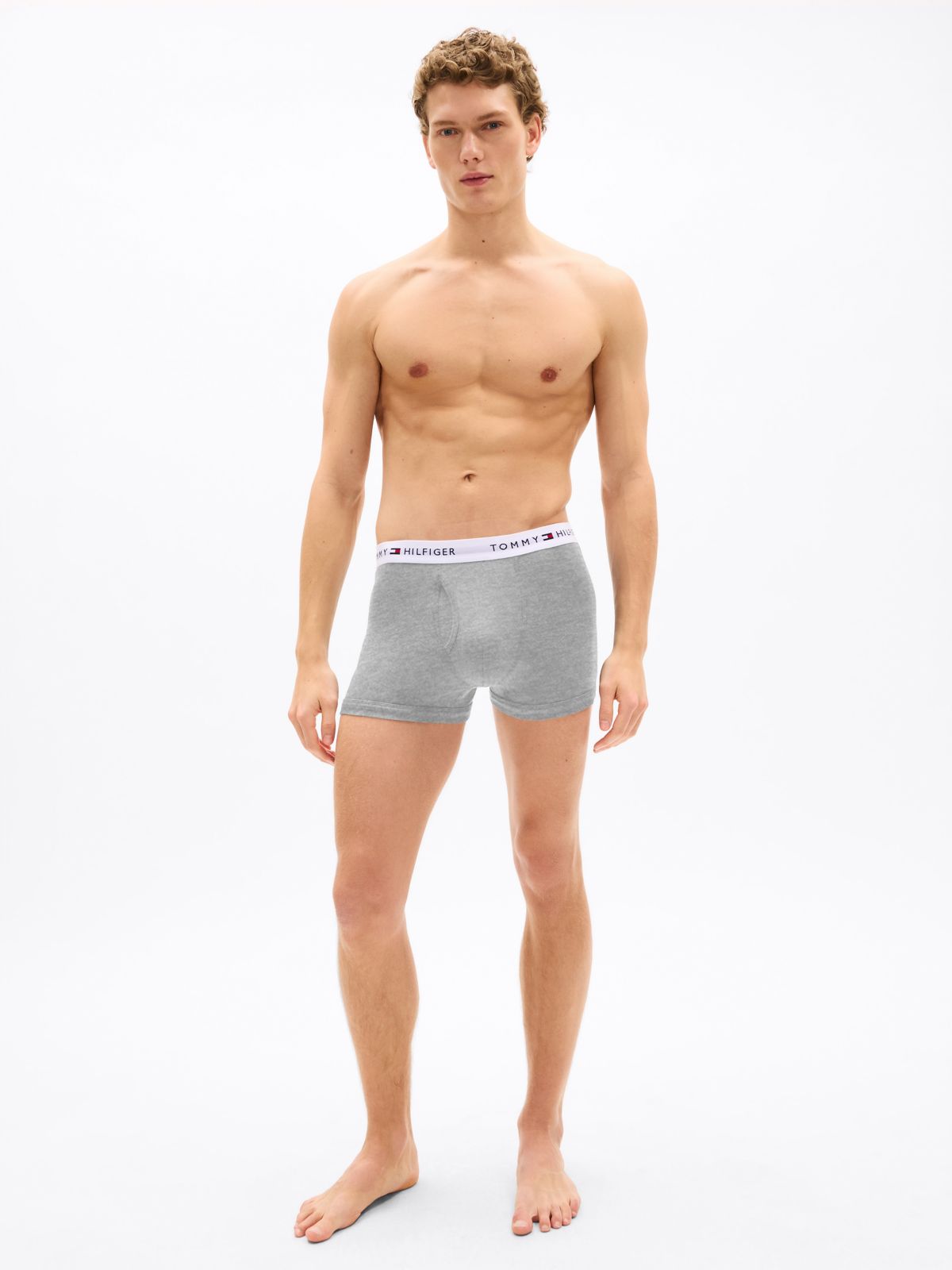 Cotton Classics Trunk 3-Pack — Grey Heather