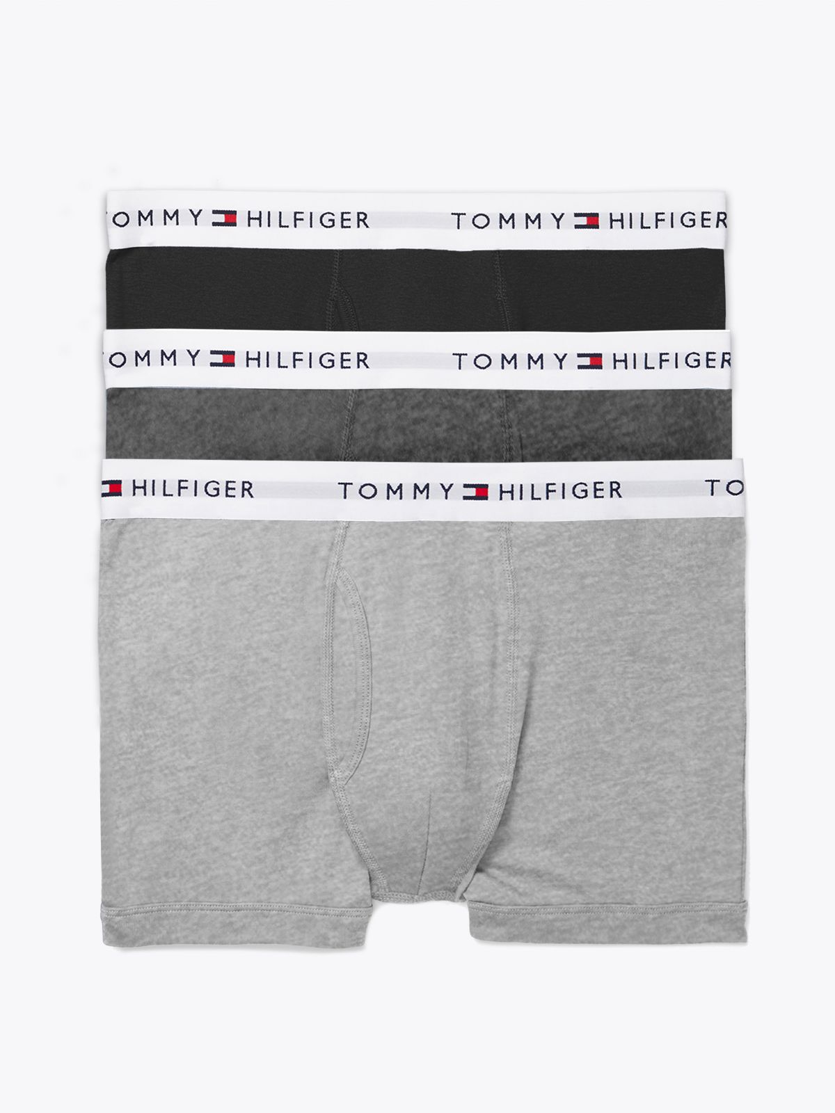 Cotton Classics Trunk 3-Pack — Grey Heather