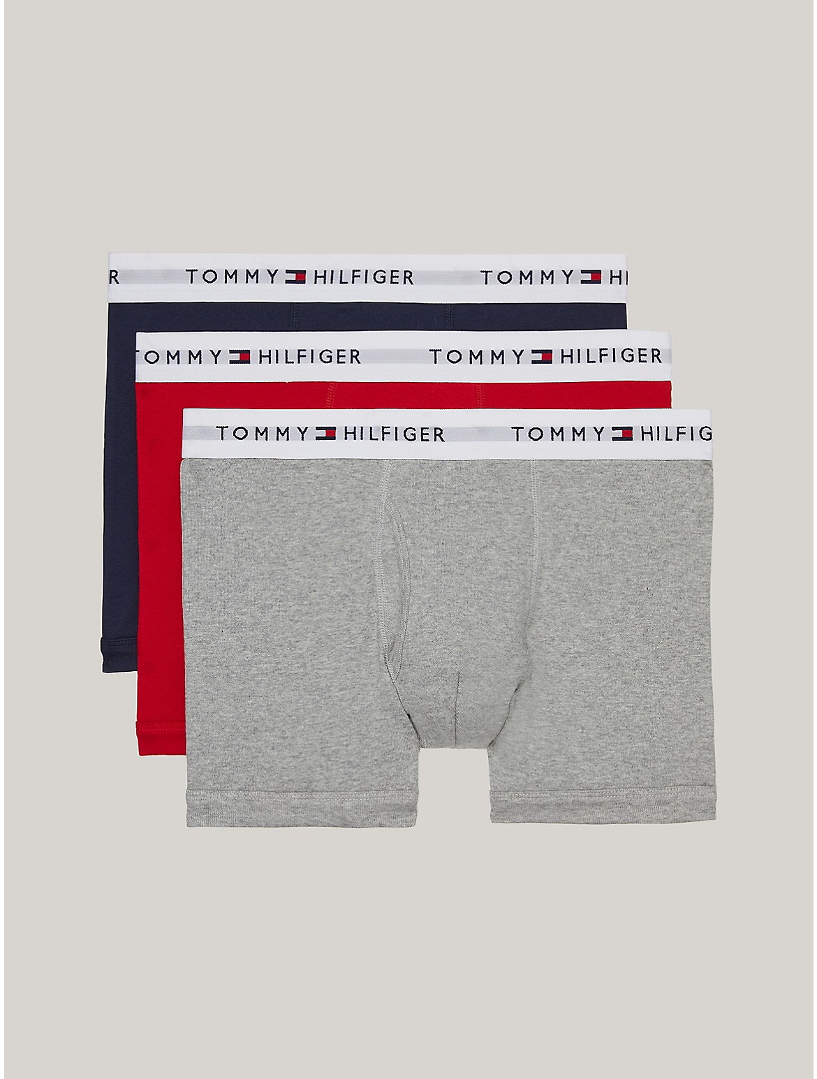 Tommy Hilfiger Men's Cotton Classics Trunk 3-Pack - Multi - XL