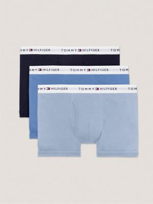 Cotton Classics Trunk 3-Pack, Soft Blue