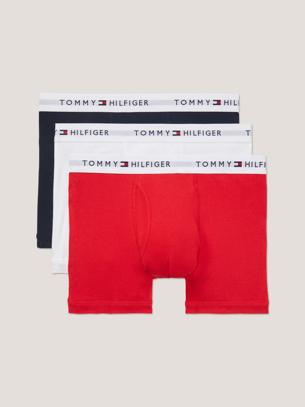 Cotton Classics Trunk 3-Pack — Red