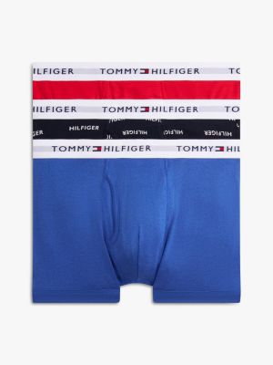Cotton Classics Trunk 3-Pack, Blue Ocean