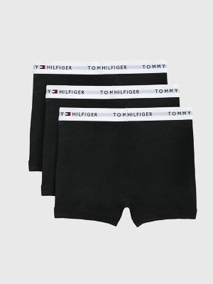 Бельё Classics для мужчин, хлопок, 3 шт. — Tommy Hilfiger, цвет: Чёрный — фото 2