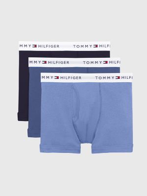 Cotton Classics Trunk 3-Pack, Soft Blue
