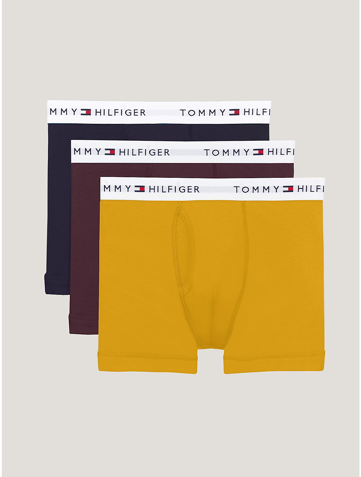 Tommy Hilfiger Men's Cotton Classics Trunk 3-Pack - Metallic - XXL