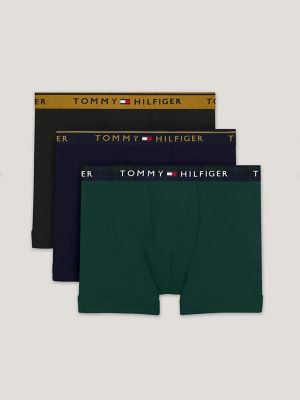 Tommy Hilfiger Cotton Classics Trunks 3-Pack Boxer Underwear for Men,  Cotton Knit and Pullover Style