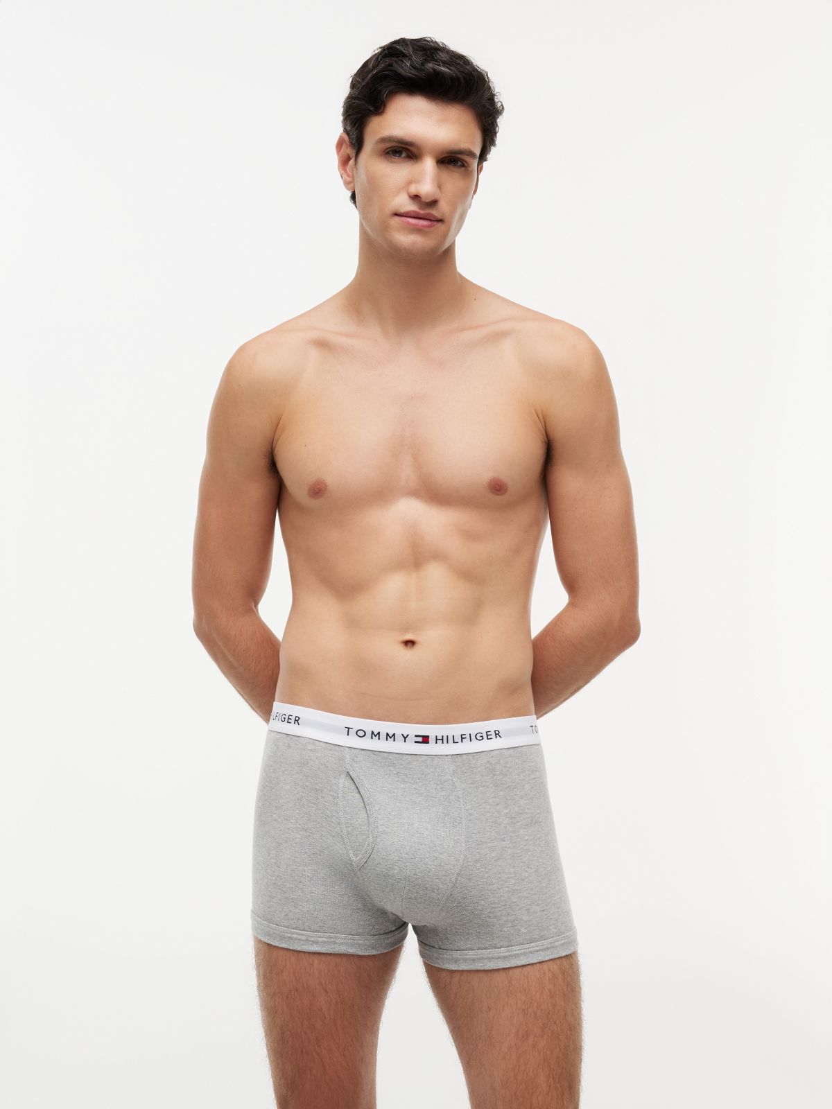 Cotton Classics Trunk 3-Pack — Grey Heather