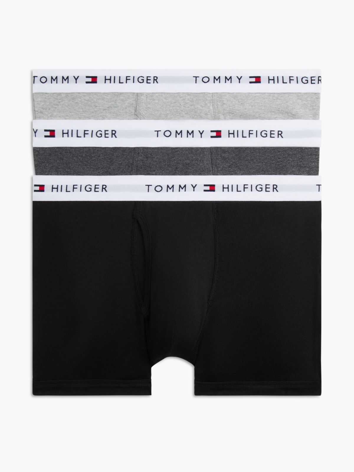 Cotton Classics Trunk 3-Pack — Grey Heather