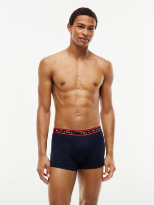 Бельё Classics для мужчин, хлопок, 3 шт. — Tommy Hilfiger, цвет: Маковый — фото 2