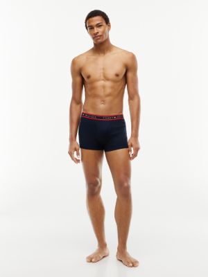 Бельё Classics для мужчин, хлопок, 3 шт. — Tommy Hilfiger, цвет: Маковый — фото 3