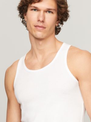 Calvin Klein Cotton Basic Ribbed Tank 3-pack | Men's Accessories | Moores  Clothing