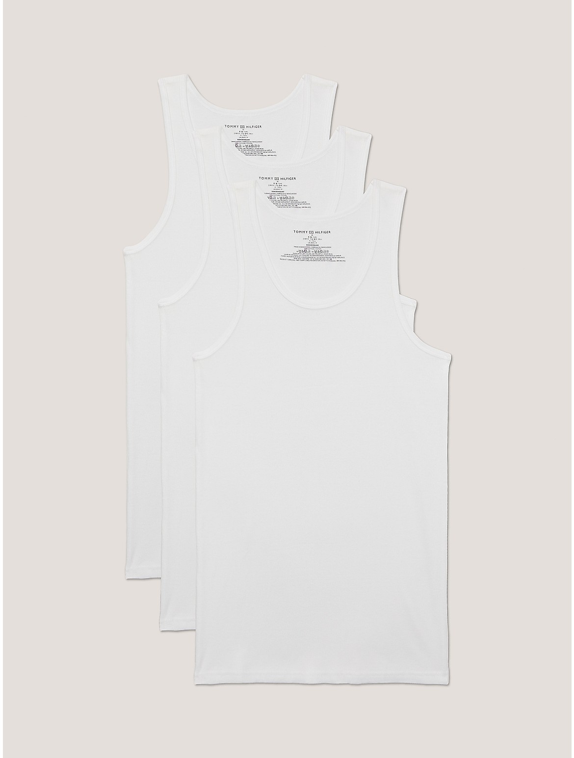 Tommy Hilfiger Cotton Classics Tank 3 In White