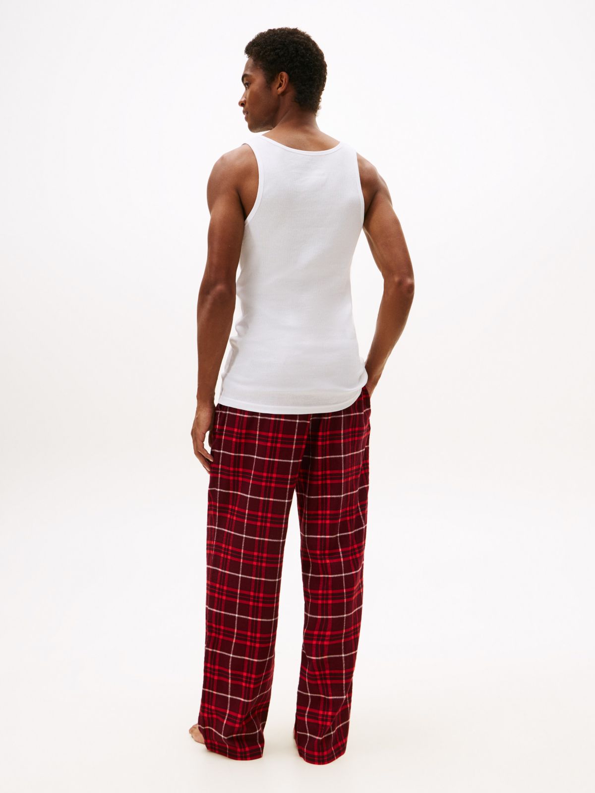 Cotton Classics Tank Undershirt 3-Pack — Red