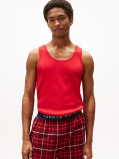 Cotton Classics Tank Undershirt 3-Pack — Red 6