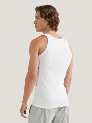 Cotton Classics Tank 3-Pack, White / Grey / Navy
