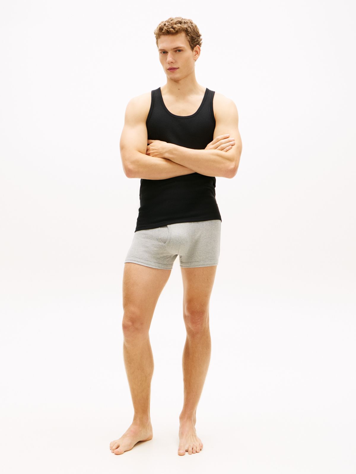 Tank Undershirt 3-Pack — Black
