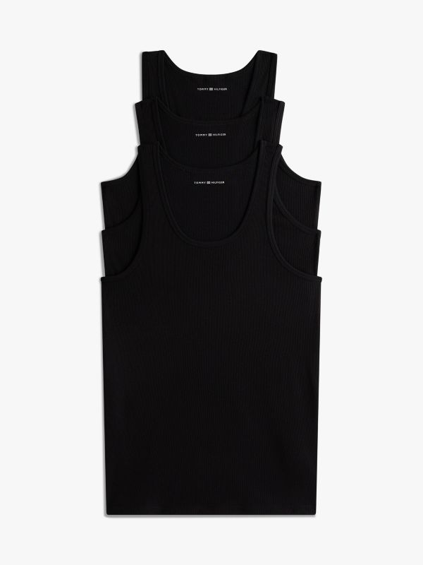 Tank Undershirt 3-Pack — Black