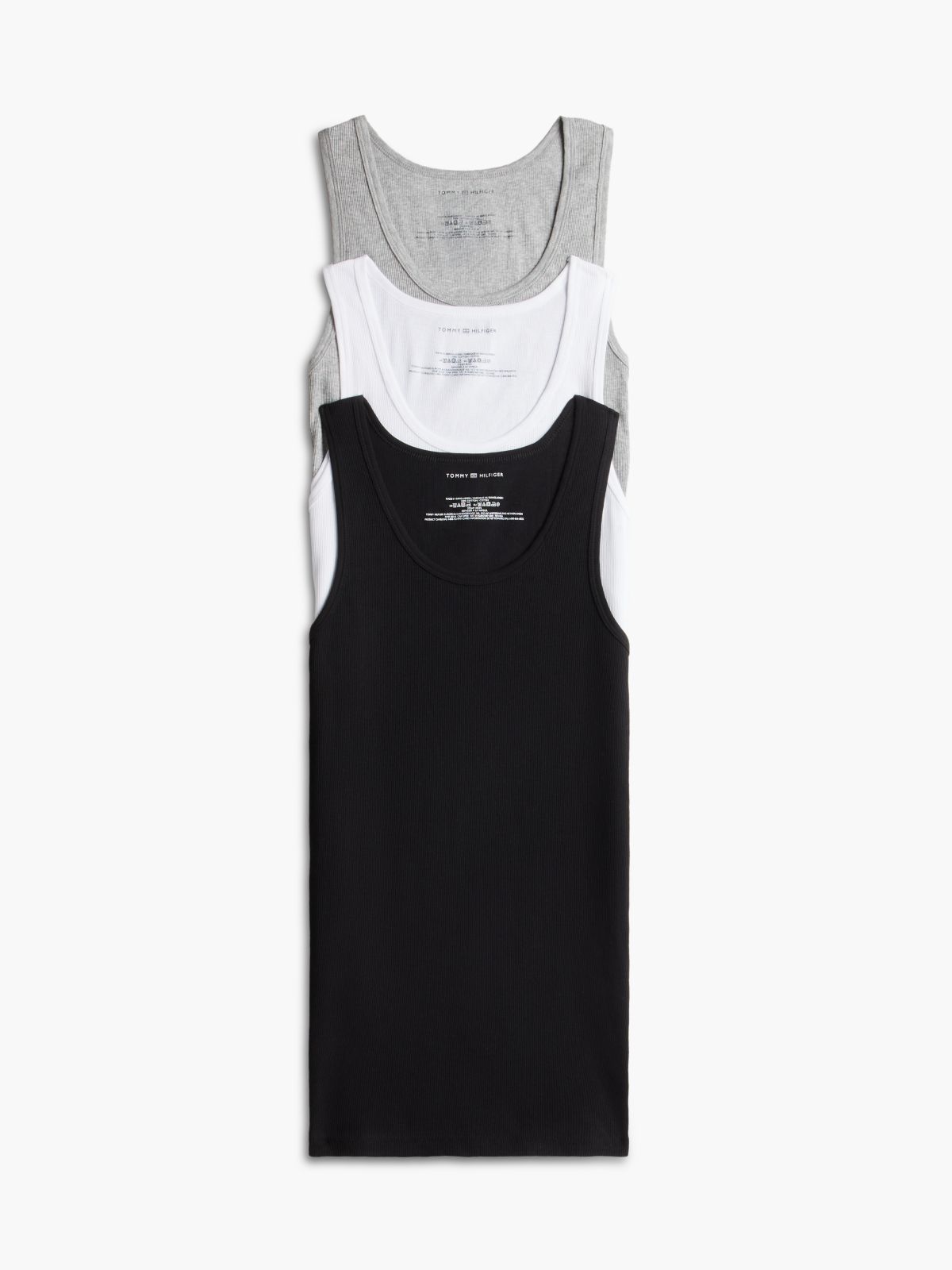 Tank Undershirt 3-Pack — Black Pepper