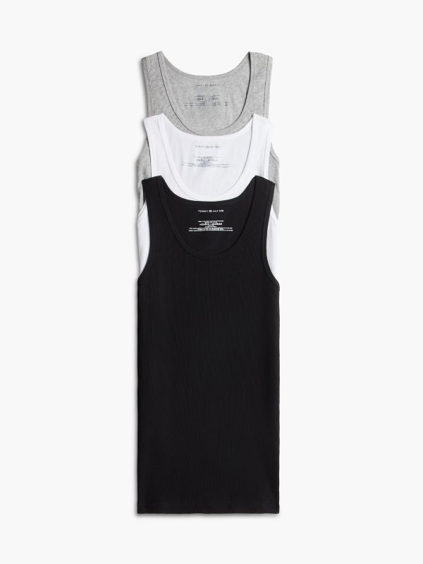 Tank Undershirt 3-Pack — Black Pepper