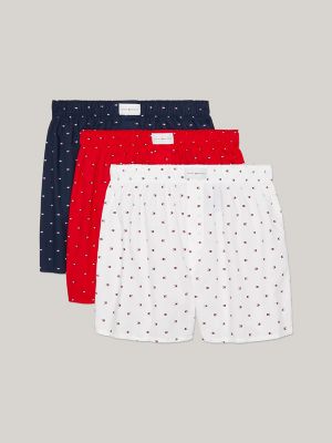 Cotton Classic Woven Boxers 3-Pack by Calvin Klein Online