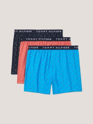 TOMMY HILFIGER - Men's 3-pack logo boxer briefs 