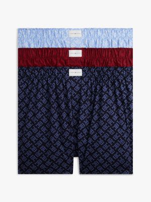Allover Monogram Woven Boxer 3-Pack from Tommy Hilfiger - $46.50