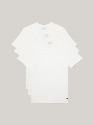 Cotton Classics V-Neck Undershirt 3-Pack, White