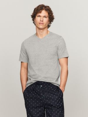 Мужские топы Tommy Hilfiger Cotton Classics V-Neck Undershirt 3-Pack — фото 3