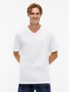 Cotton Classics V-Neck Undershirt 3-Pack — Storm 3