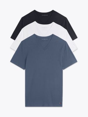 Cotton Classics V-Neck Undershirt 3-Pack, Stonehedge