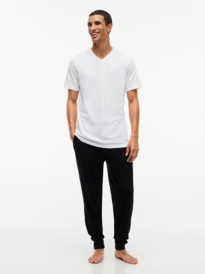 Мужские топы Tommy Hilfiger Cotton Classics V-Neck Undershirt 3-Pack, цвет: Белый — фото 2