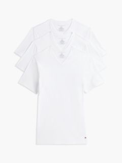 Cotton Classics V-Neck Undershirt 3-Pack — White 5